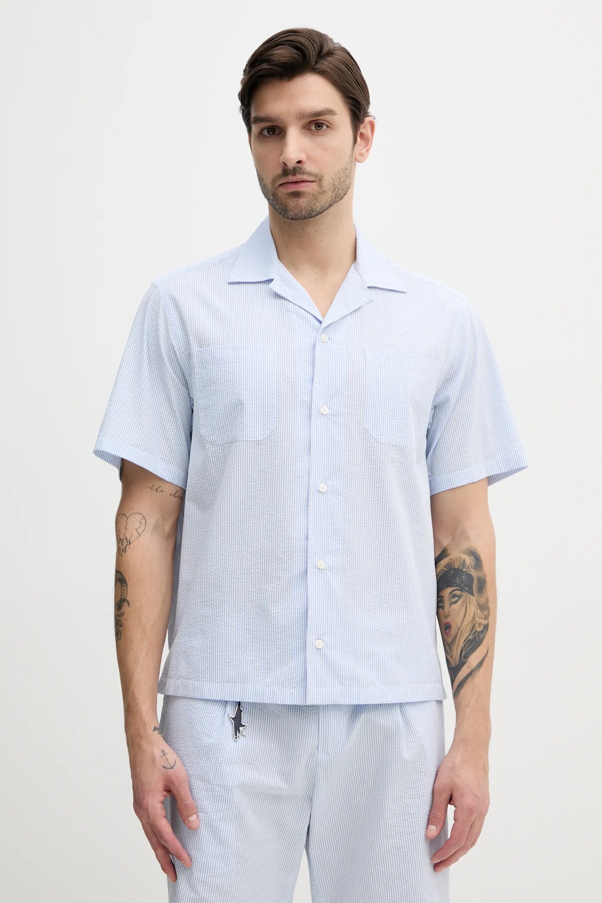 Хлопковая рубашка Paul&Shark, синий
Хлопковая рубашка Paul&Shark, синий