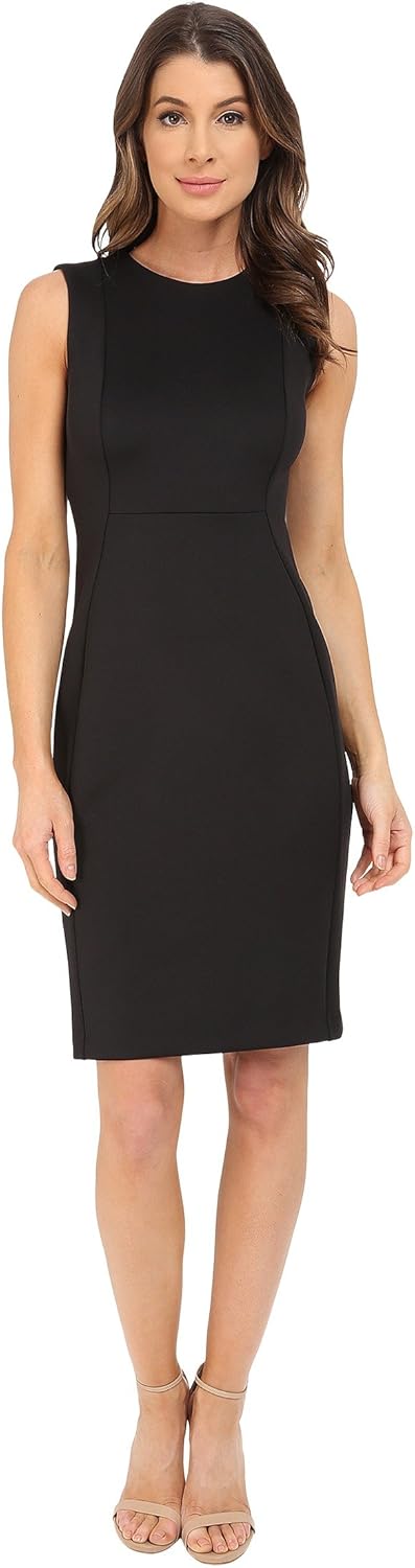 Женское платье без рукавов Calvin Klein из крепа Scuba, Black
Женское платье без рукавов Calvin Klein из крепа Scuba, Black