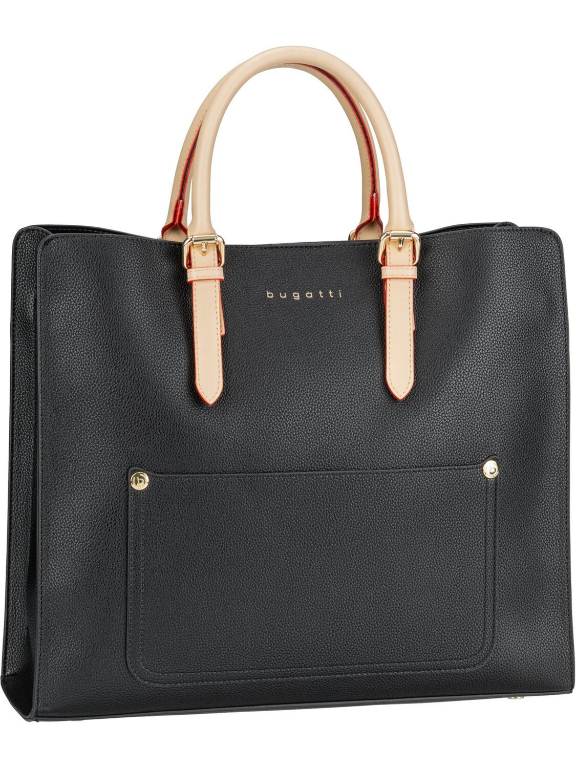 Сумка шоппер Bugatti Handtasche Ella Top Handle L, черный 
Сумка шоппер Bugatti Handtasche Ella Top Handle L, черный