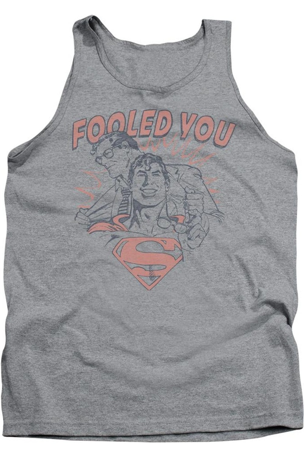 Майка для взрослых DC Comics Fooled You Gildan, цвет athletic heather
Майка для взрослых DC Comics Fooled You Gildan, цвет athletic heather