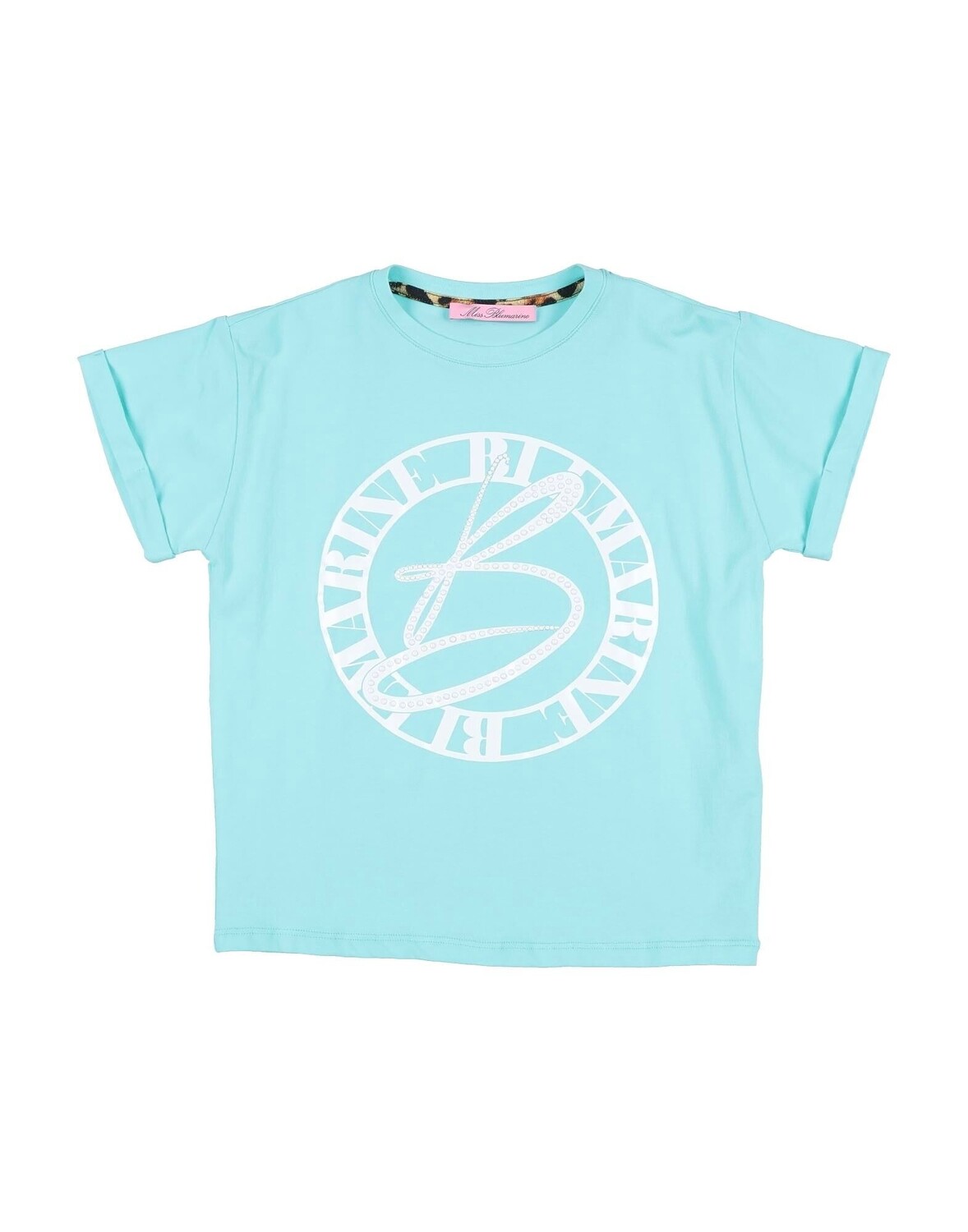 Футболка Miss Blumarine, бирюзовый
Футболка Miss Blumarine, бирюзовый