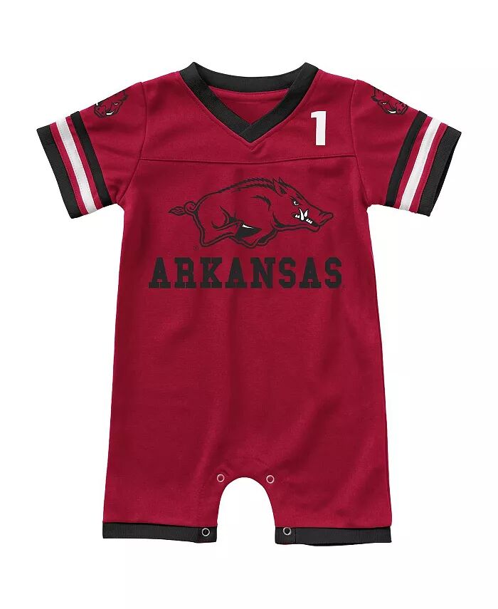 Новорожденные и младенцы мальчики и девочки Cardinal Arkansas Razorbacks Bumpo Футбольный логотип комбинезон Colosseum
Новорожденные и младенцы мальчики и девочки Cardinal Arkansas Razorbacks Bumpo Футбольный логотип комбинезон Colosseum