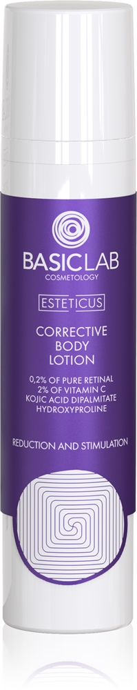 Корректирующий ночной крем для тела Cosmetology Esteticus Basiclab, 0.2% pure retinal 100 мл
Корректирующий ночной крем для тела Cosmetology Esteticus Basiclab, 0.2% pure retinal 100 мл