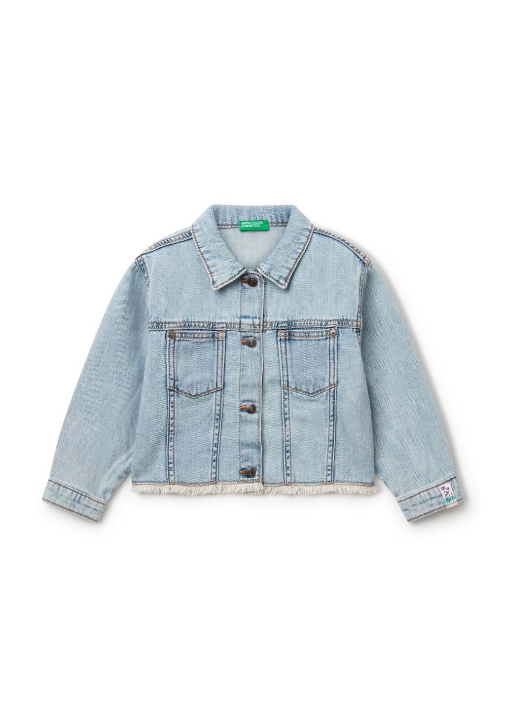 Джинсовая куртка United Colors of Benetton, синий
Джинсовая куртка United Colors of Benetton, синий