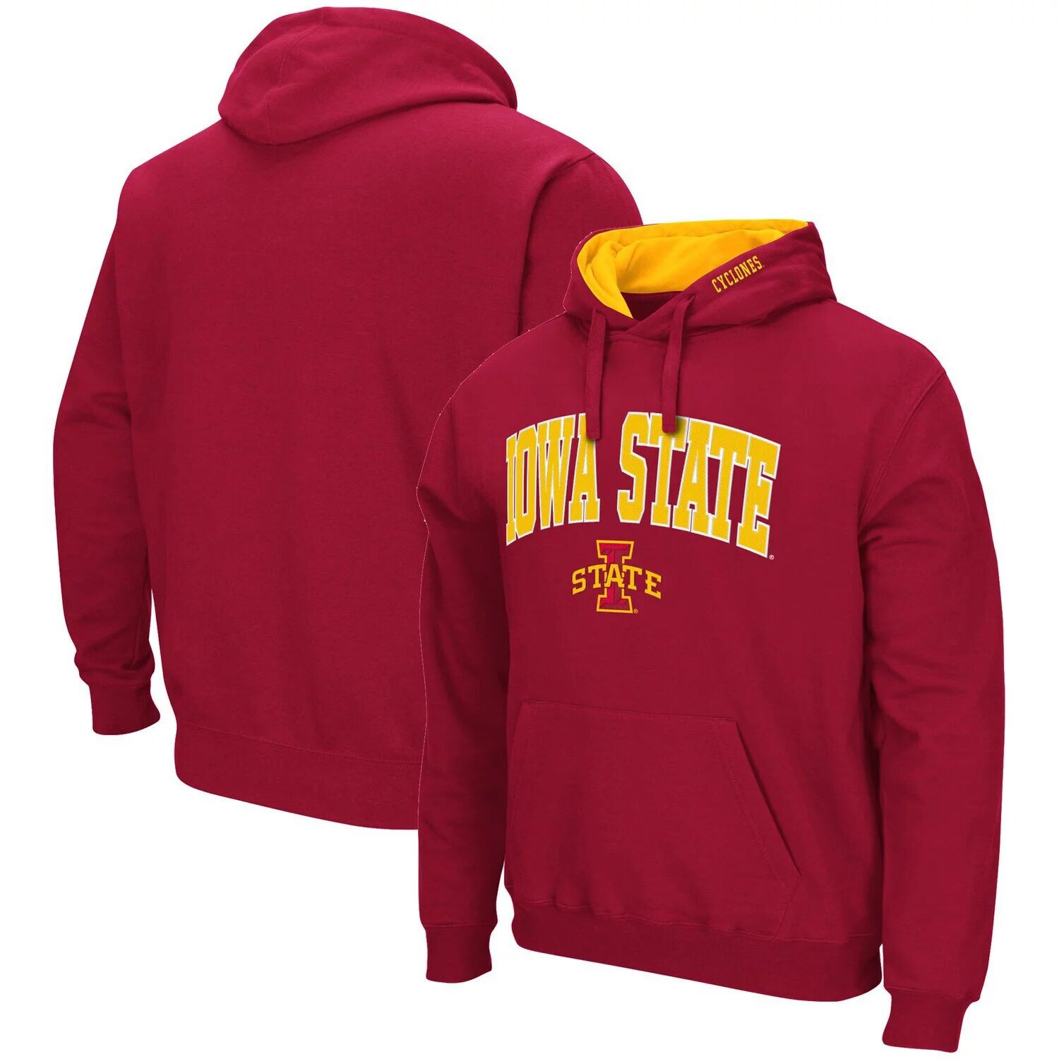 Мужской пуловер с капюшоном Cardinal Iowa State Cyclones Arch & Logo 3.0 Colosseum
Мужской пуловер с капюшоном Cardinal Iowa State Cyclones Arch & Logo 3.0 Colosseum