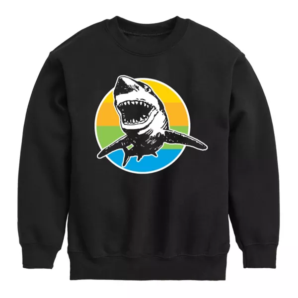 Толстовка из флиса с принтом акулы в стиле ретро для мальчиков 8-20 лет Licensed Character, черный
Толстовка из флиса с принтом акулы в стиле ретро для мальчиков 8-20 лет Licensed Character, черный