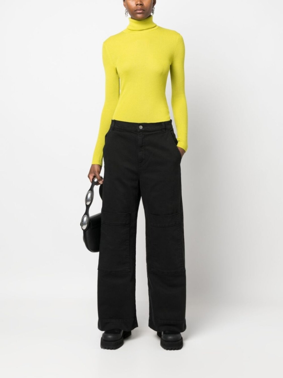 P.A.R.O.S.H. широкие джинсы с заниженной талией, черный
P.A.R.O.S.H. широкие джинсы с заниженной талией, черный