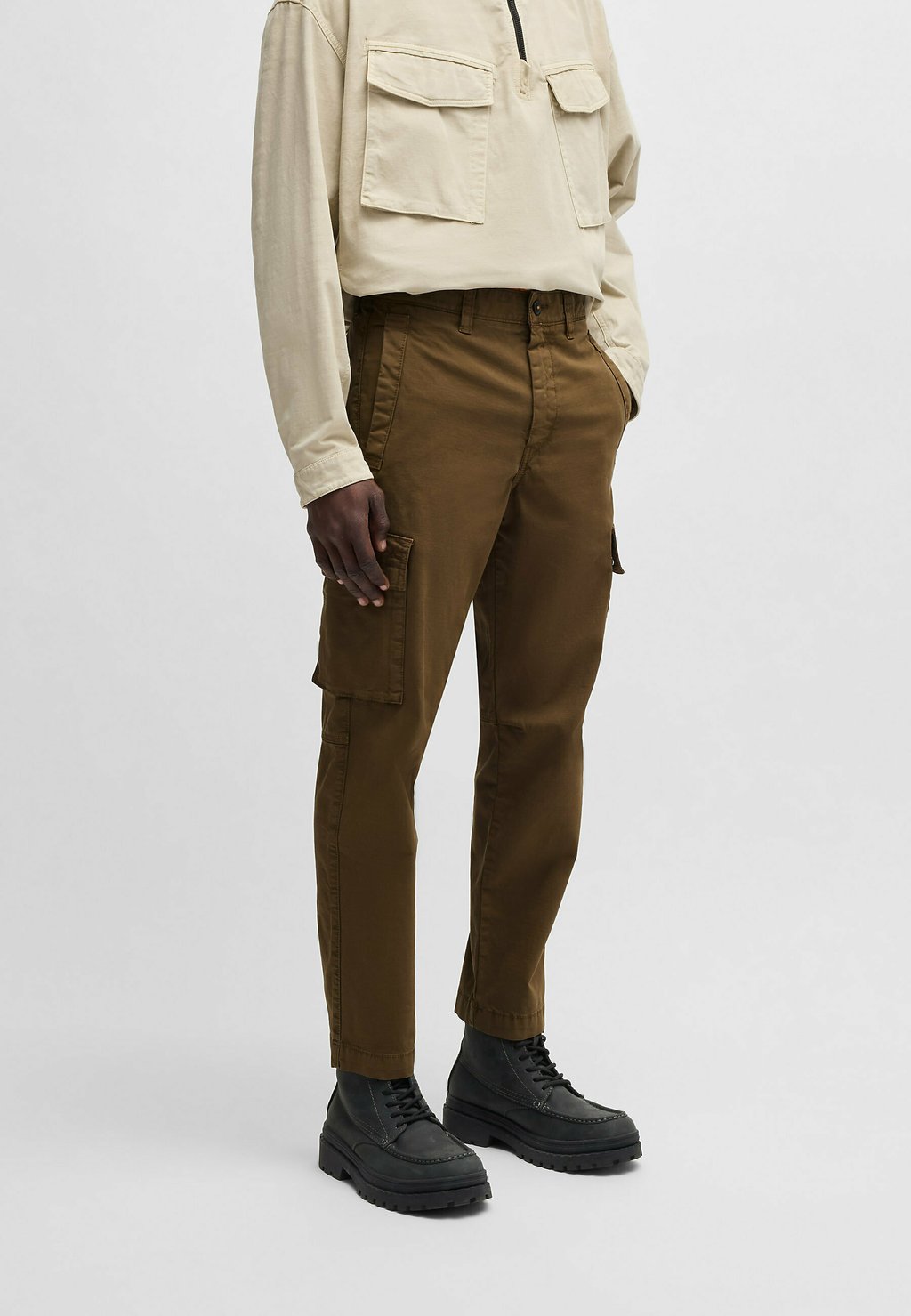 Брюки карго SISLA BOSS, зеленый
Брюки карго SISLA BOSS, зеленый