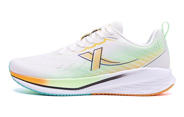 Кроссовки Speed 5.0LITE мужские с низким верхом, парусно-белые/флуоресцентно-розовые, зеленые/цитрусово-оранжевые Xtep
Кроссовки Speed 5.0LITE мужские с низким верхом, парусно-белые/флуоресцентно-розовые, зеленые/цитрусово-оранжевые Xtep