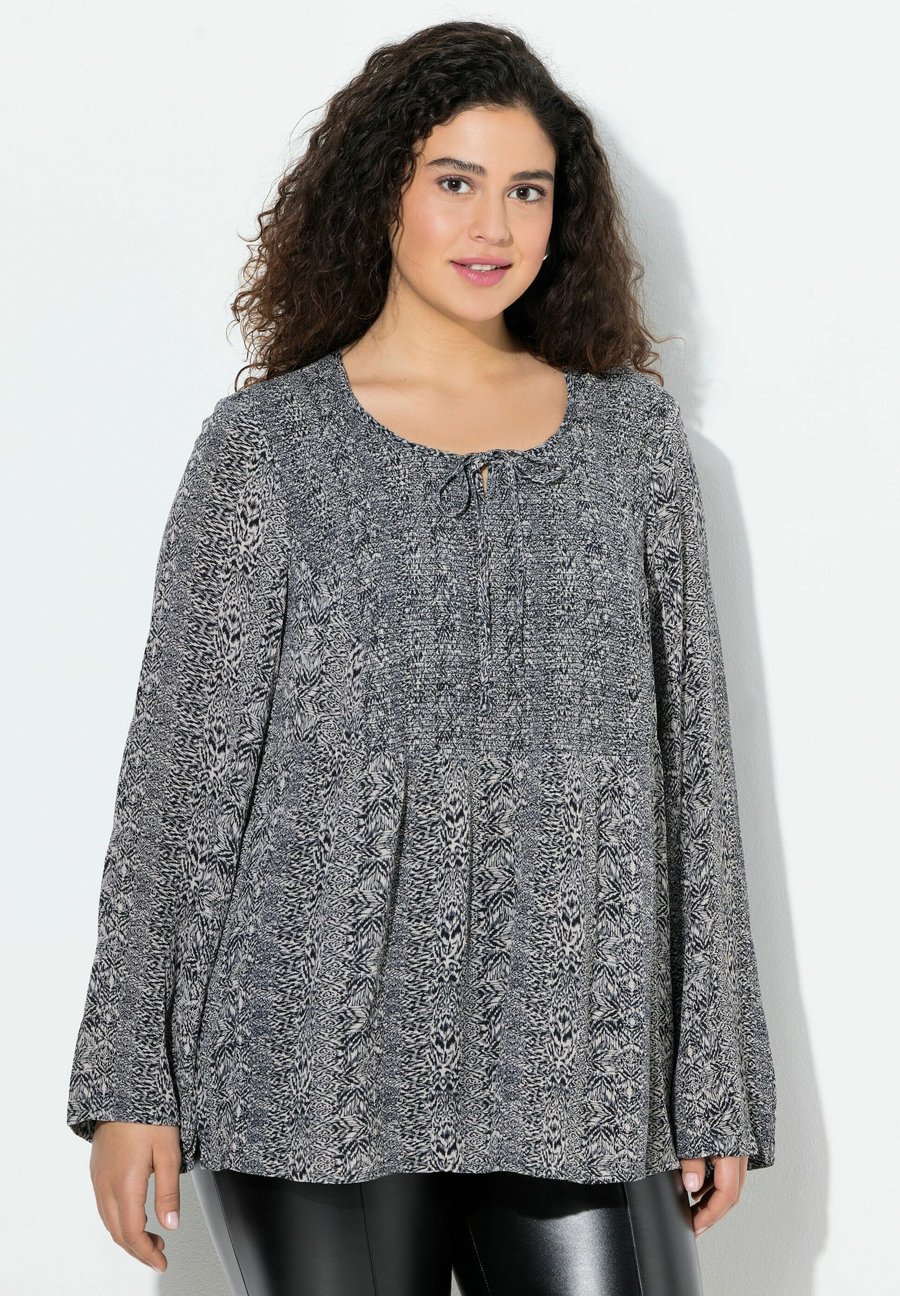 Блуза Ulla Popken LONG SLEEVE, Dark Cement/Black
Блуза Ulla Popken LONG SLEEVE, Dark Cement/Black