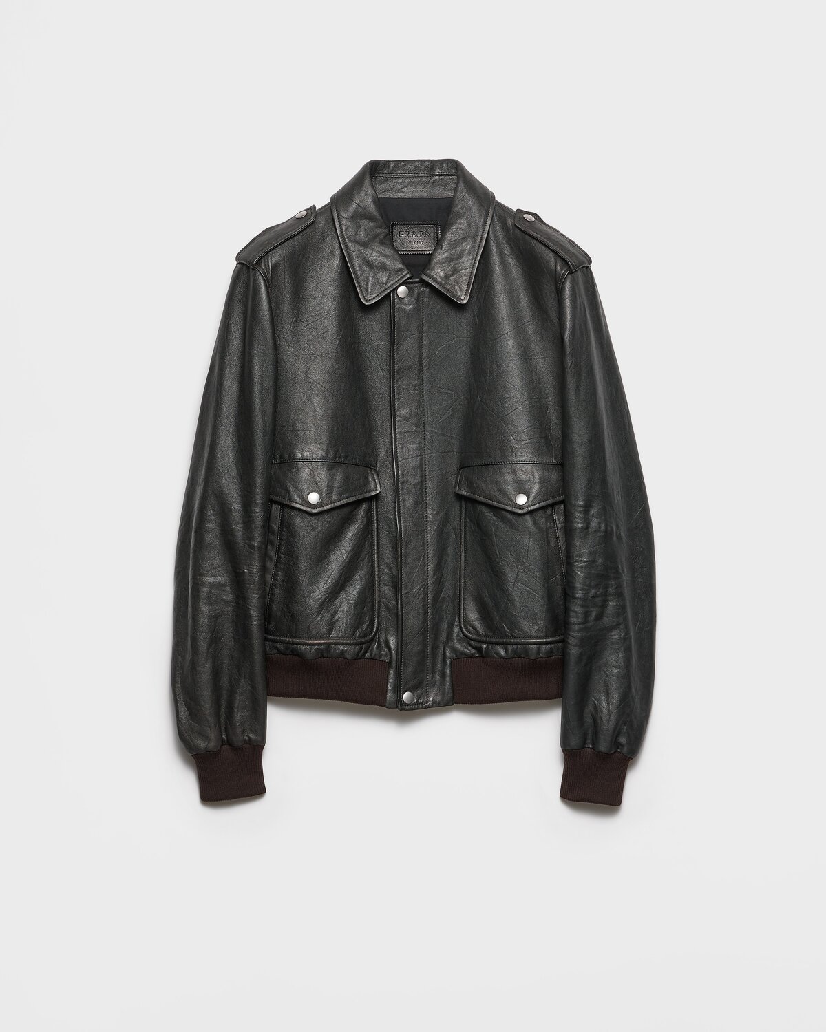 Куртка из наппы Prada, черный
Куртка из наппы Prada, черный