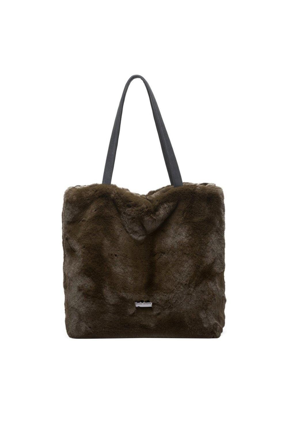 Сумка через плечо/большая сумка из искусственного меха Claudia Canova, зеленый
Сумка через плечо/большая сумка из искусственного меха Claudia Canova, зеленый