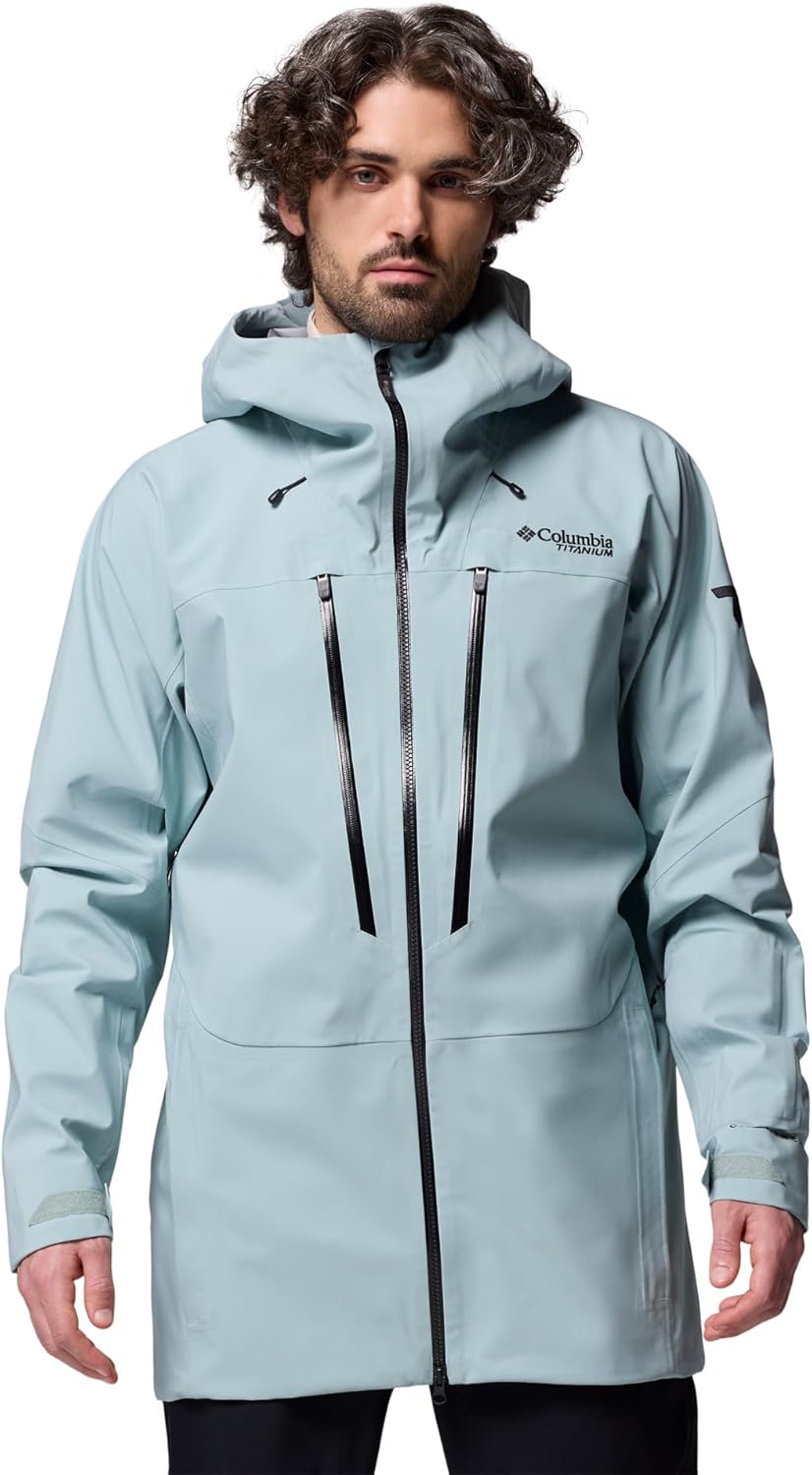 Columbia mens Platinum Peak II 3l Shell, Crushed Blue
Columbia mens Platinum Peak II 3l Shell, Crushed Blue