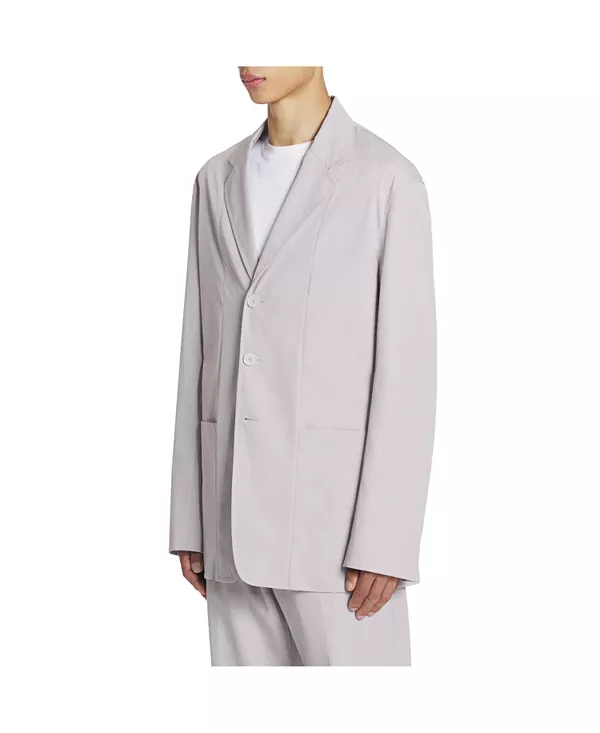 Хлопковая куртка прямого кроя Lanvin, серый
Хлопковая куртка прямого кроя Lanvin, серый