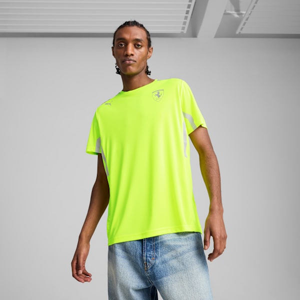 Мужская футболка с символикой автоспорта Scuderia Ferrari Team Puma, желтый
Мужская футболка с символикой автоспорта Scuderia Ferrari Team Puma, желтый