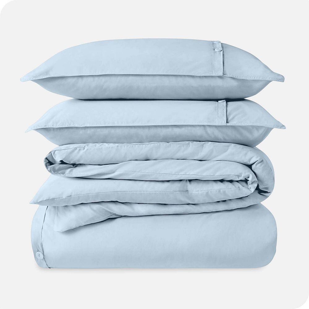 Комплект пододеяльников Bare Home из 100% органического хлопка с перкалем, цвет Winter Blue
Комплект пододеяльников Bare Home из 100% органического хлопка с перкалем, цвет Winter Blue