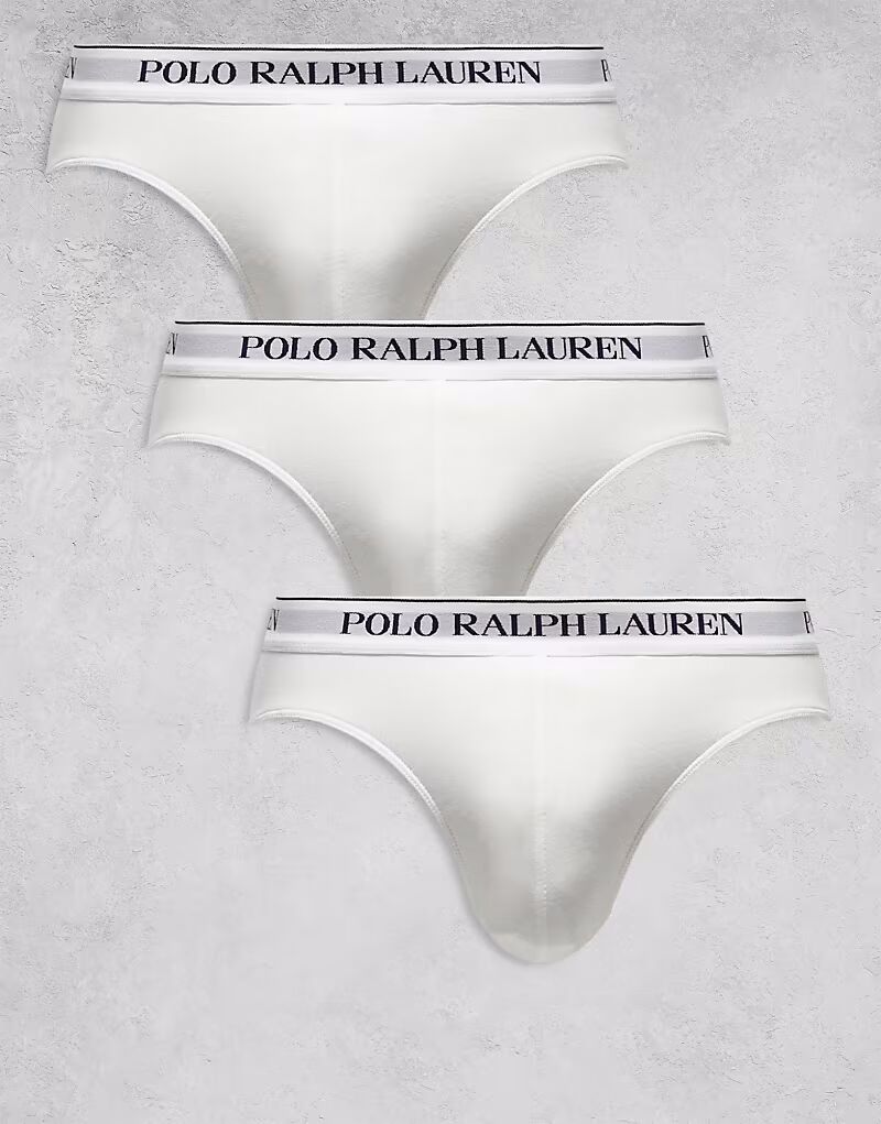 Комплект из 3 трусов Polo Ralph Lauren белого цвета
Комплект из 3 трусов Polo Ralph Lauren белого цвета