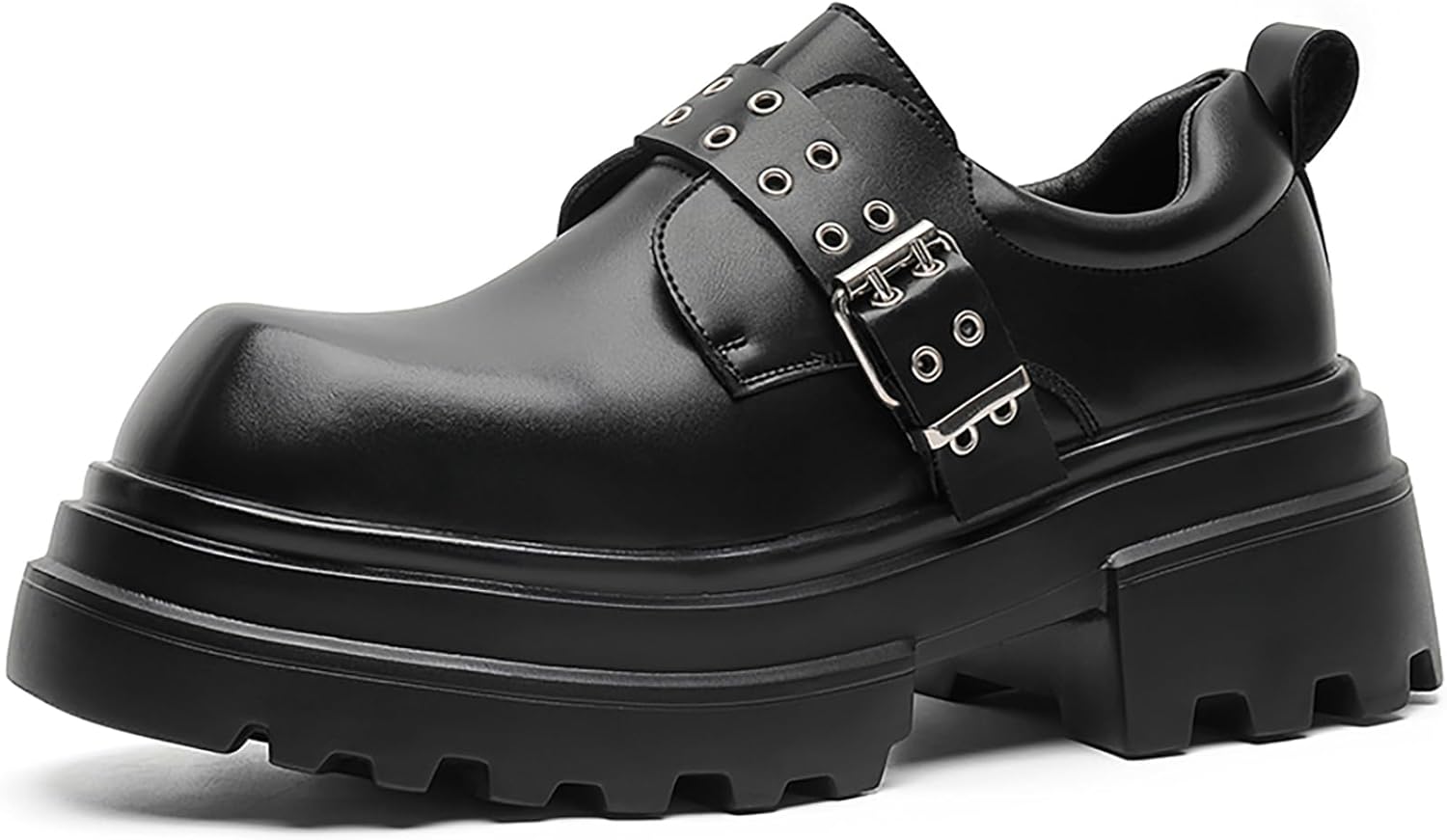 Мужские оксфорды на платформе из лакированной кожи с классическим большим носком, регулируемой пряжкой, массивным каблуком, повышающим рост, удобные дерби с противоскользящей подошвой, праздничная обувь Wvbvlo, черный
Мужские оксфорды на платформе из лакированной кожи с классическим большим носком, регулируемой пряжкой, массивным каблуком, повышающим рост, удобные дерби с противоскользящей подошвой, праздничная обувь Wvbvlo, черный