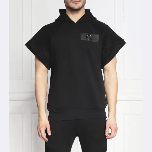 Толстовка свободного кроя без рукавов Plein Sport, черный
Толстовка свободного кроя без рукавов Plein Sport, черный