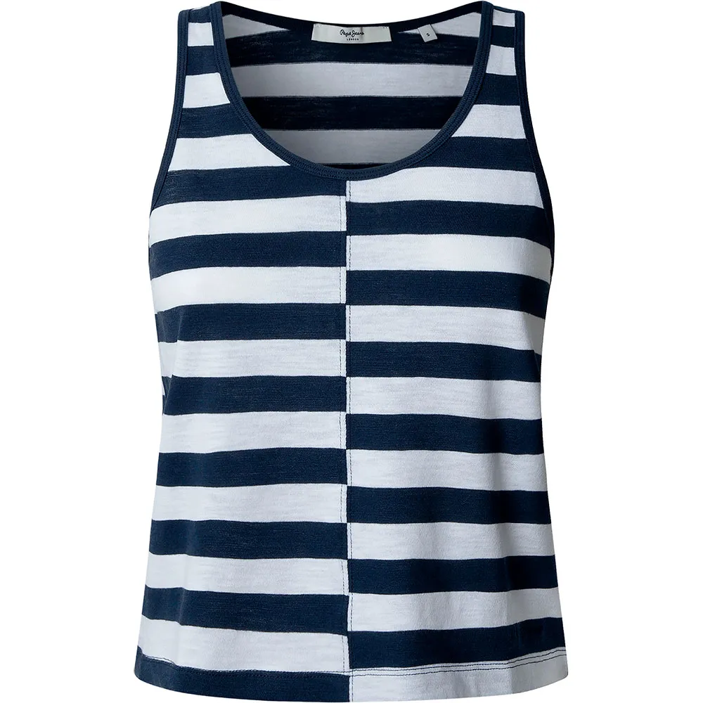 Футболка без рукавов Pepe Jeans Valentina, синий
Футболка без рукавов Pepe Jeans Valentina, синий