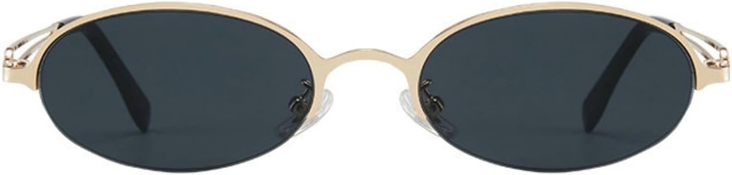 Солнцезащитные очки Willochra Retro Rimless Round для женщин и мужчин, золотистая металлическая оправа, градиентные солнцезащитные очки, овальные черные очки для женщин, защита от ультрафиолета UV400, C1
Солнцезащитные очки Willochra Retro Rimless Round для женщин и мужчин, золотистая металлическая оправа, градиентные солнцезащитные очки, овальные черные очки для женщин, защита от ультрафиолета UV400, C1