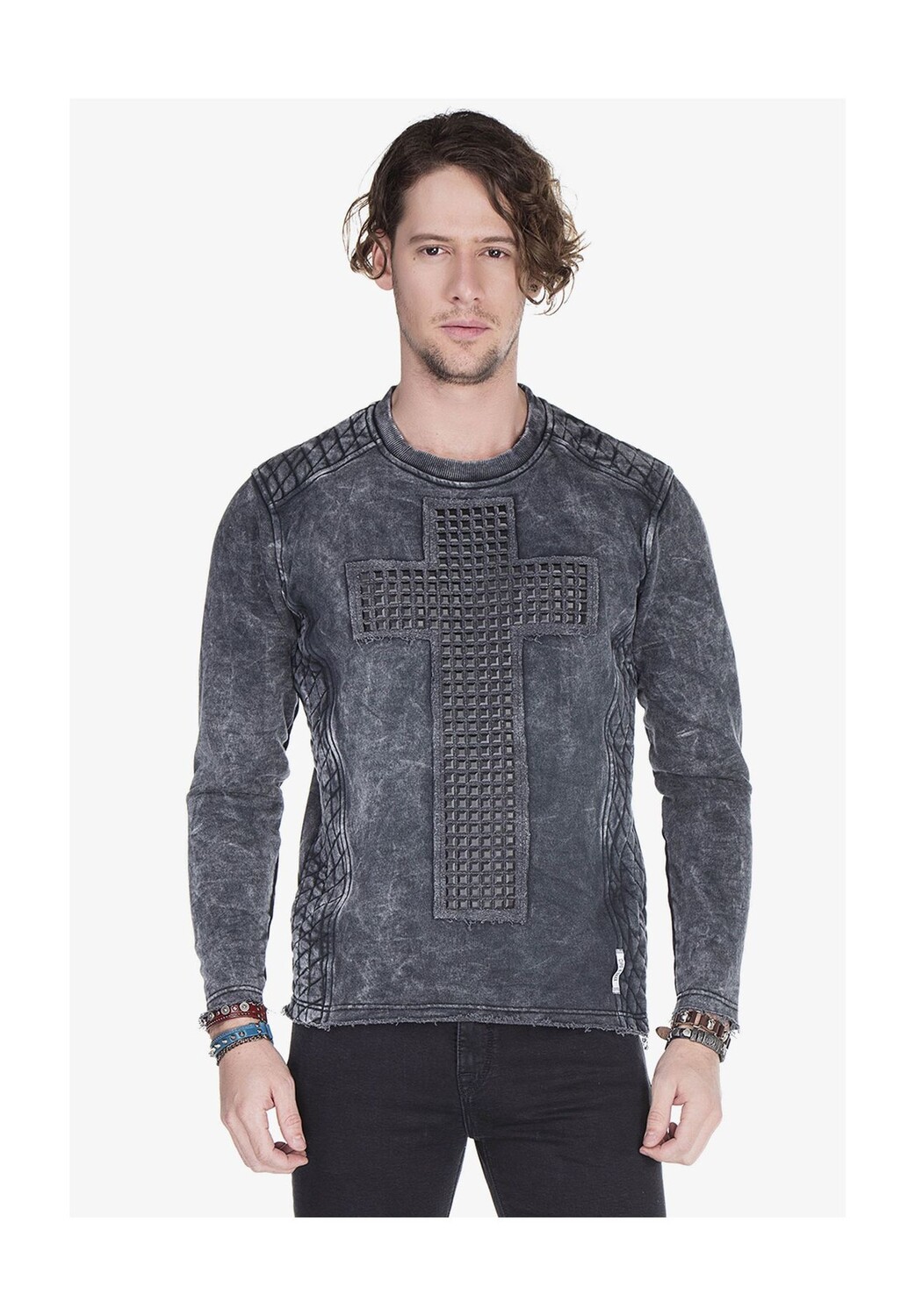 Толстовка с отличной стиркой CIPO & BAXX, антрацит
Толстовка с отличной стиркой CIPO & BAXX, антрацит