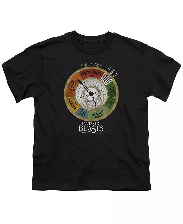 Футболка с коротким рукавом Threat Gauge для мальчиков и девочек Fantastic Beasts, черный
Футболка с коротким рукавом Threat Gauge для мальчиков и девочек Fantastic Beasts, черный