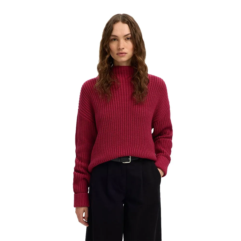 Выбранный свитер с высоким воротником "Сельма Сьюз" Selected, красный
Выбранный свитер с высоким воротником "Сельма Сьюз" Selected, красный