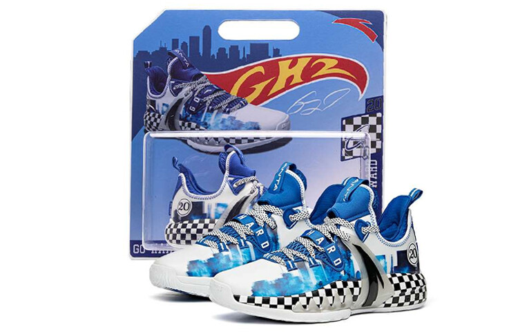 Баскетбольные кроссовки GH2 мужские, среднего размера, белые/синие Anta
Баскетбольные кроссовки GH2 мужские, среднего размера, белые/синие Anta