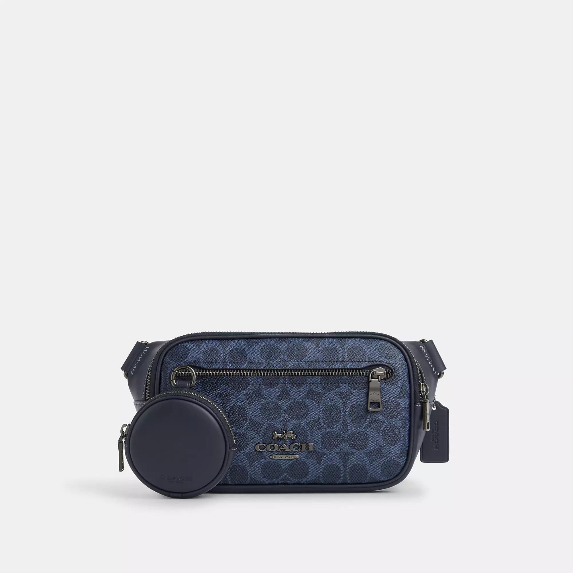 Поясная сумка Elias от Coach Outlet из фирменной ткани, бронзовый/джинсовый/темно-синий
Поясная сумка Elias от Coach Outlet из фирменной ткани, бронзовый/джинсовый/темно-синий