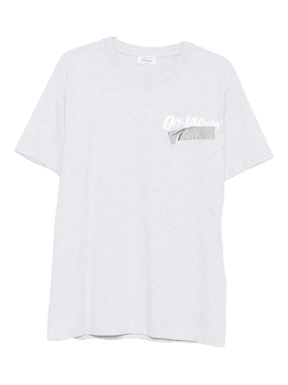 Футболка с отделкой лентой OFF-WHITE, серый
Футболка с отделкой лентой OFF-WHITE, серый