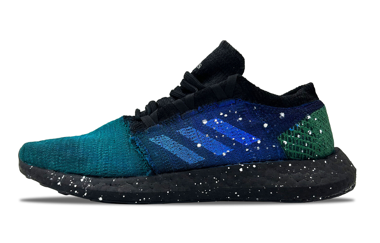 Кроссовки Pureboost Go Running унисекс с низким верхом черного/синего цвета Adidas
Кроссовки Pureboost Go Running унисекс с низким верхом черного/синего цвета Adidas