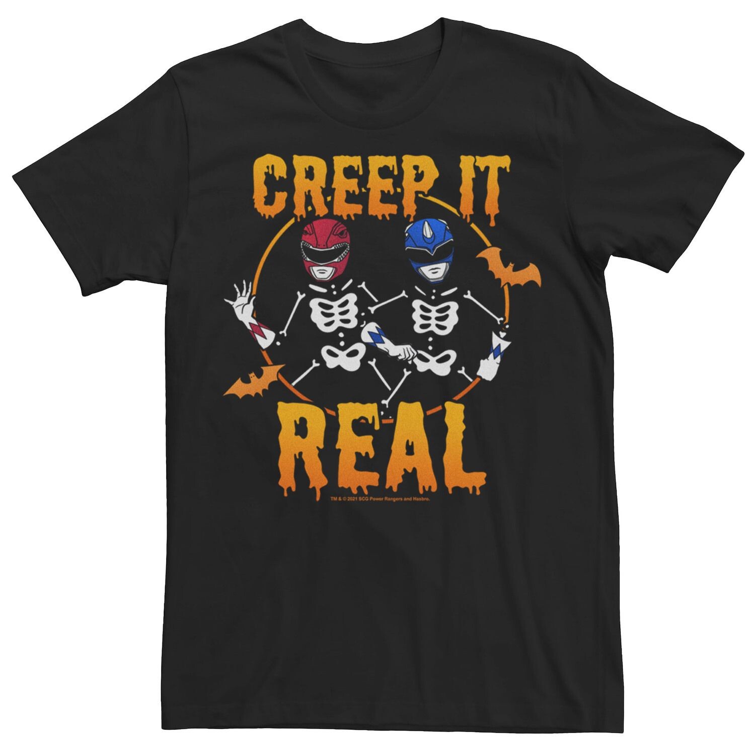 Мужская футболка Power Rangers Creep It Real Ranger Skeleton Duo Licensed Character
Мужская футболка Power Rangers Creep It Real Ranger Skeleton Duo Licensed Character