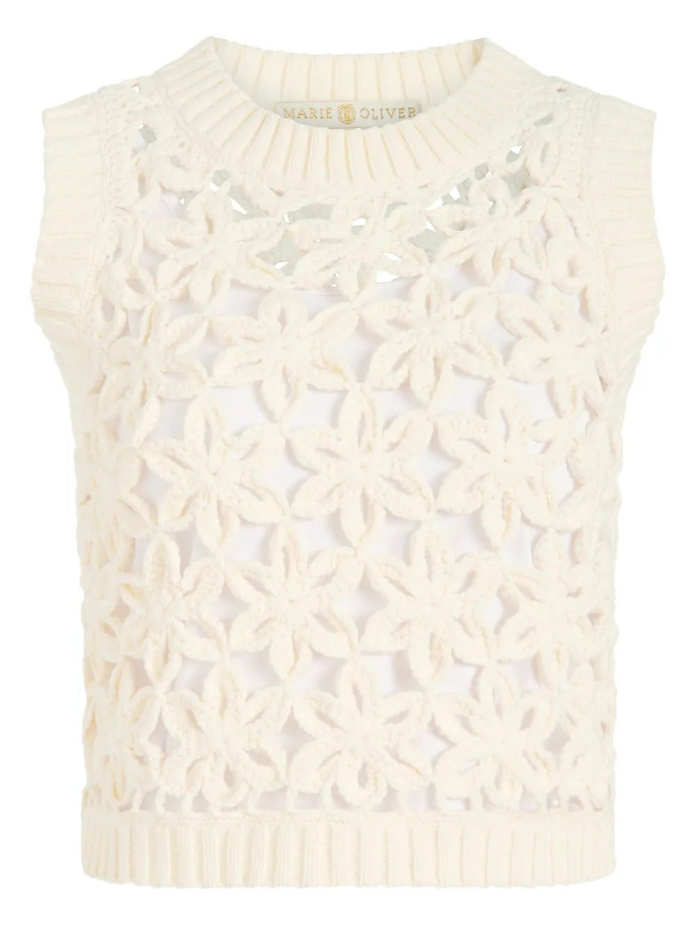 Топ Thea в технике кроше Marie Oliver, белый
Топ Thea в технике кроше Marie Oliver, белый
