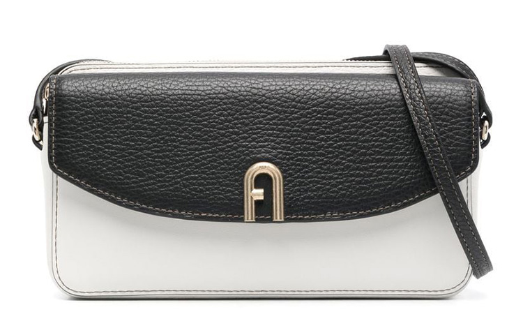 Furla Сумка через плечо из телячьей кожи, женская кросс-боди black/white
Furla Сумка через плечо из телячьей кожи, женская кросс-боди black/white