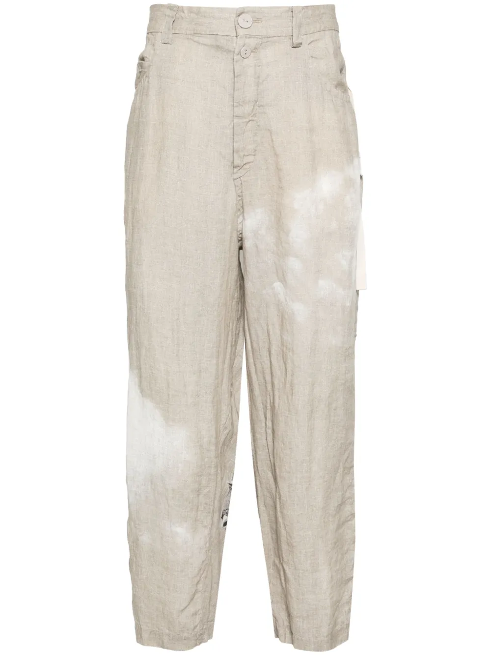 Льняные брюки Undercover, нейтральный
Льняные брюки Undercover, нейтральный