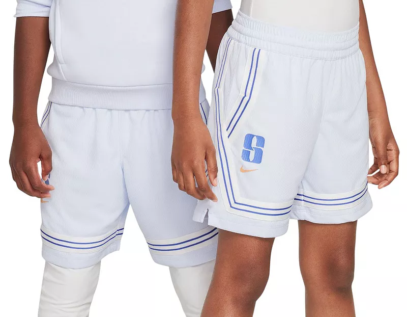 Детские баскетбольные шорты Nike Sabrina Dri-FIT, цвет Football Grey
Детские баскетбольные шорты Nike Sabrina Dri-FIT, цвет Football Grey