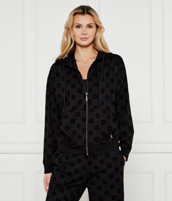 Толстовка женская Hugo Bodywear на молнии, черный
Толстовка женская Hugo Bodywear на молнии, черный