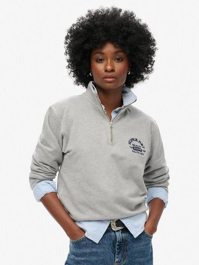 Эластичный худи с молнией до половины Superdry, Grey Marl
Эластичный худи с молнией до половины Superdry, Grey Marl