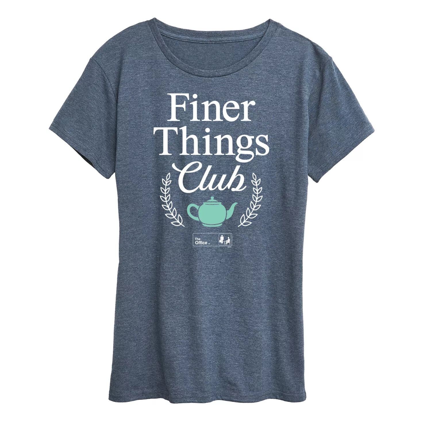 Женская футболка с графическим рисунком The Office Finer Things Club Licensed Character, светло-синий
Женская футболка с графическим рисунком The Office Finer Things Club Licensed Character, светло-синий