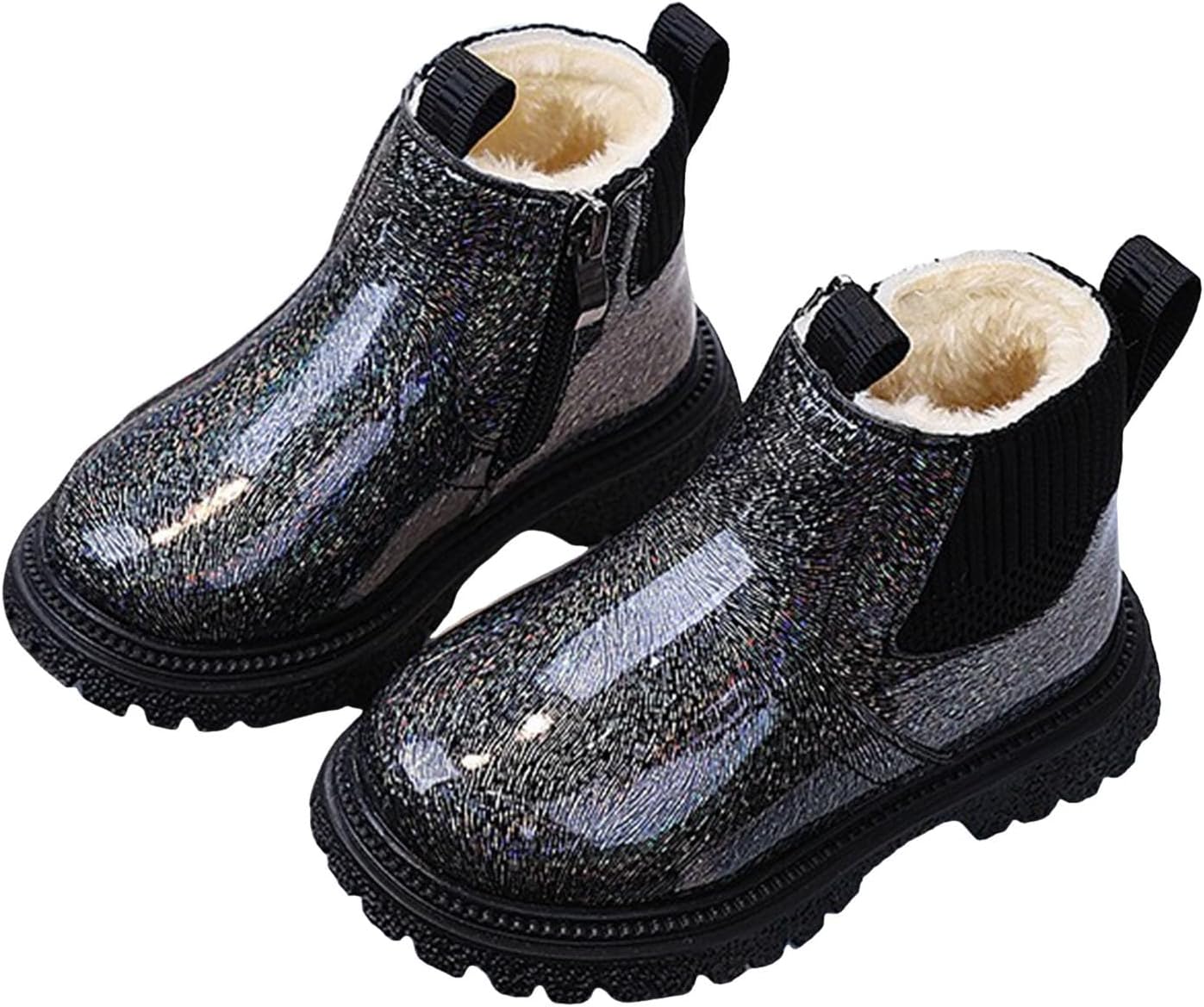 Детские ботинки для девочек на щиколотку Chelsea с боковой молнией, удобные, легко надеваются, с массивной подошвой, низким каблуком, осенние ботинки с меховой подкладкой, теплые зимние туфли для малышей и маленьких детей Generic, B/Black
Детские ботинки для девочек на щиколотку Chelsea с боковой молнией, удобные, легко надеваются, с массивной подошвой, низким каблуком, осенние ботинки с меховой подкладкой, теплые зимние туфли для малышей и маленьких детей Generic, B/Black