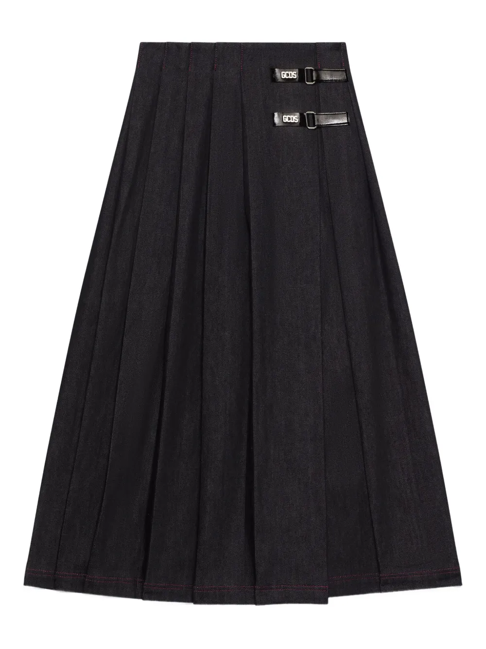 Плиссированная юбка Buckle Gcds, черный
Плиссированная юбка Buckle Gcds, черный
