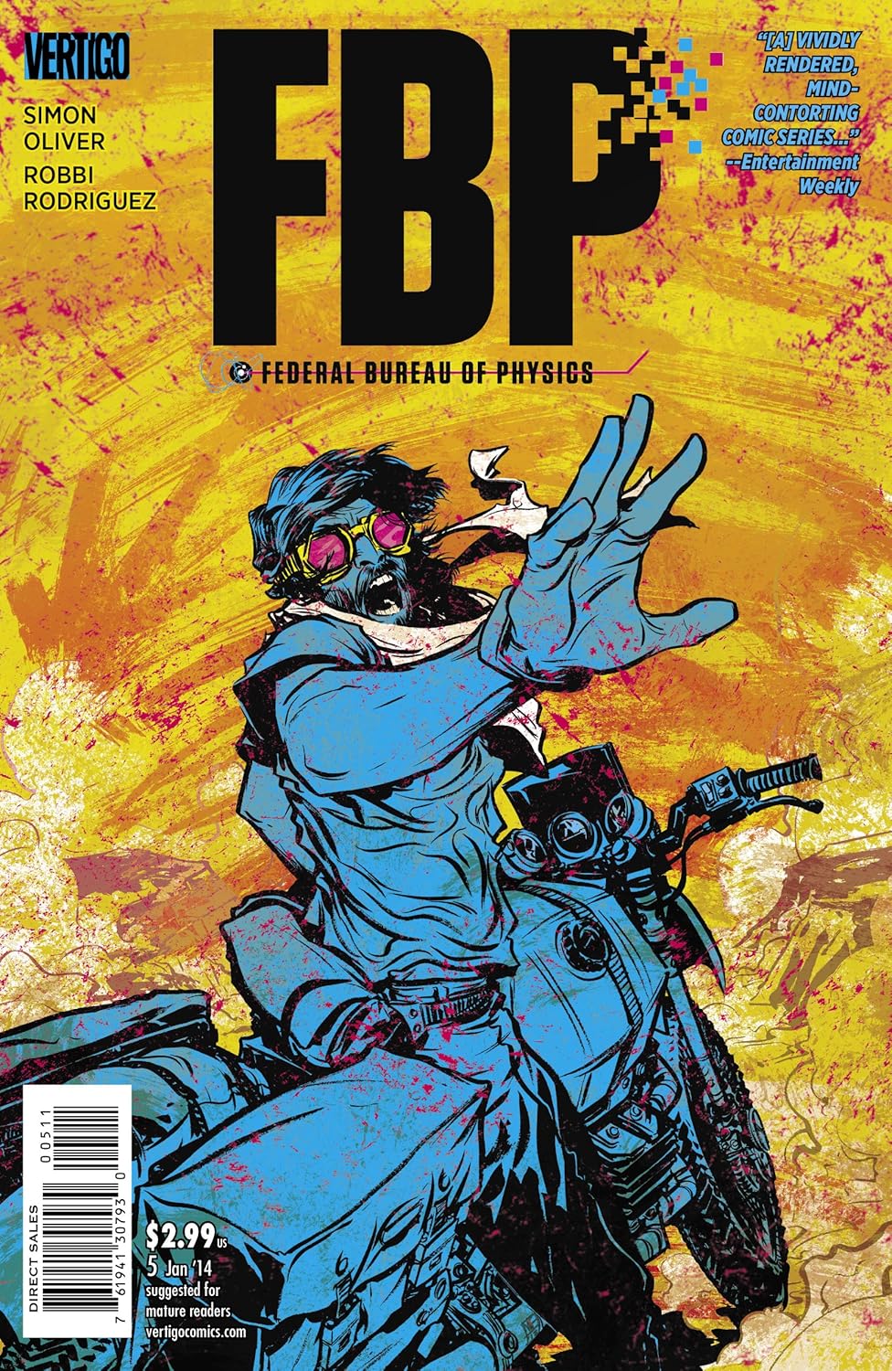 Fbp Federal Bureau of Physics #5 Comic Book (DC Comics)
Fbp Federal Bureau of Physics #5 Comic Book (DC Comics)