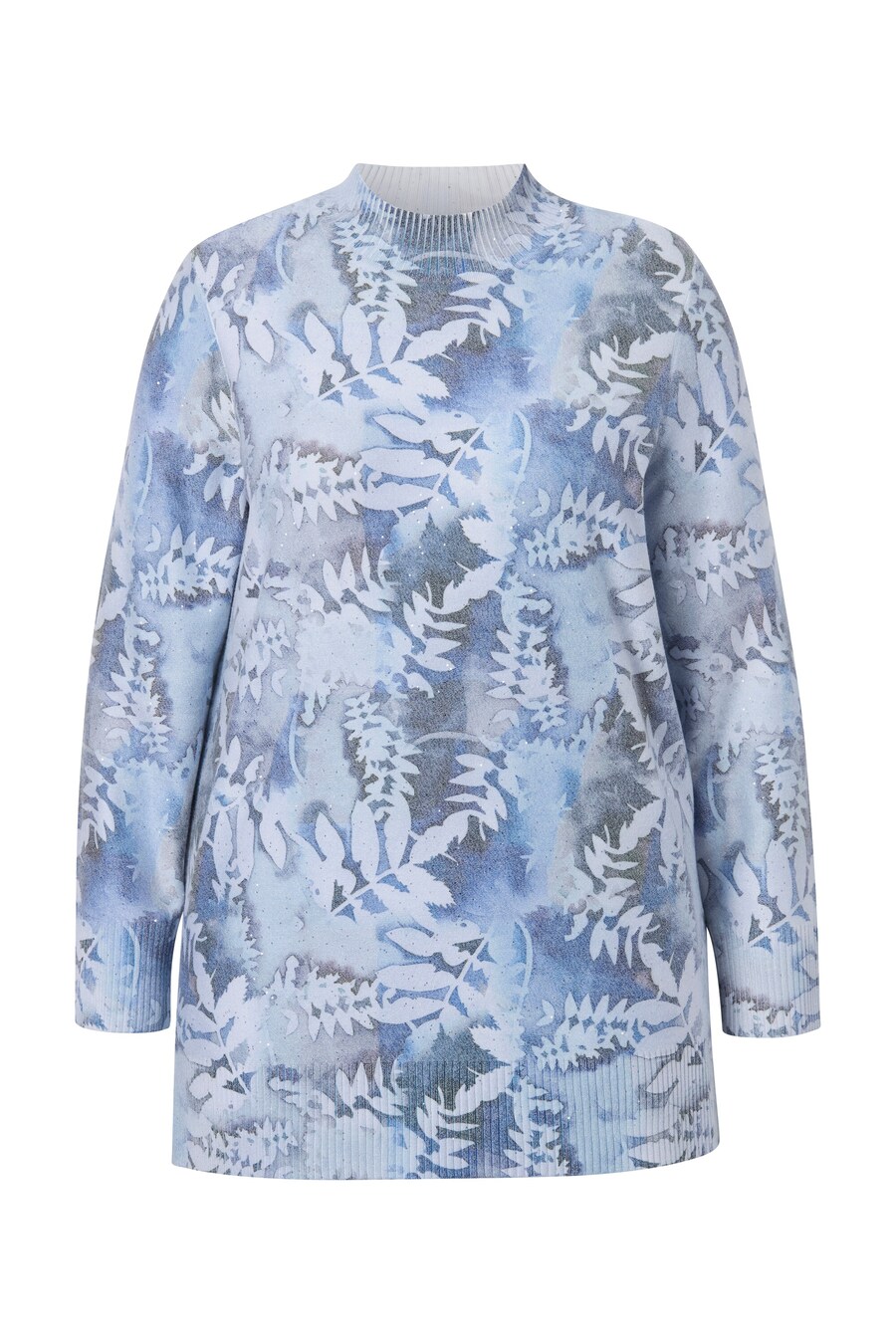 Свитер Ulla Popken, небесно-голубой/светло-голубой
Свитер Ulla Popken, небесно-голубой/светло-голубой