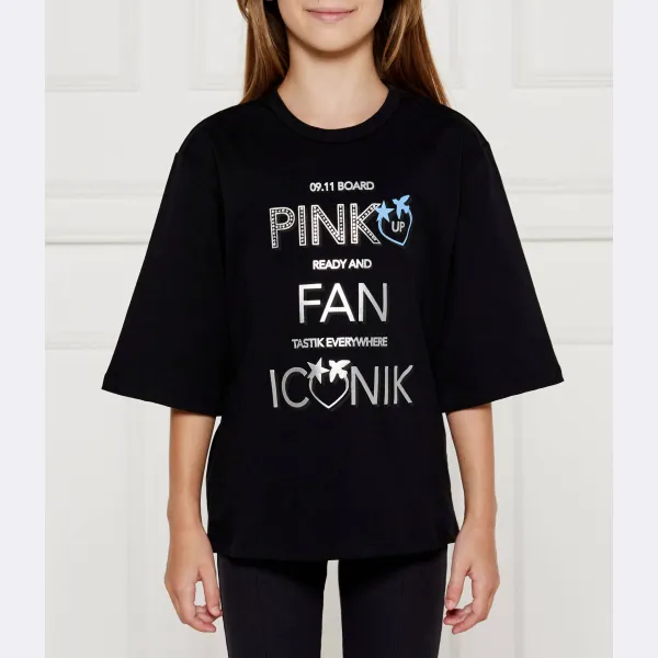 Футболка свободного кроя Pinko Up, черный
Футболка свободного кроя Pinko Up, черный