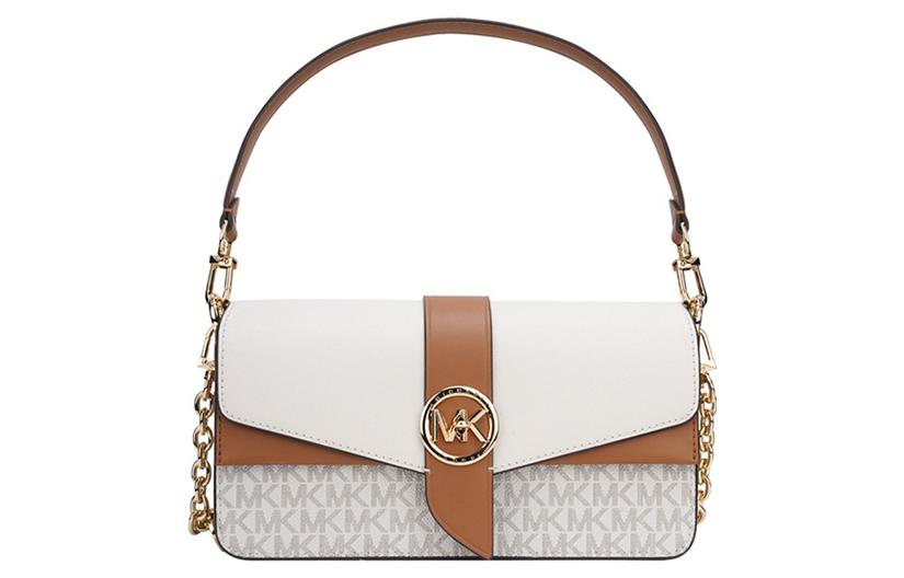 Гринвич портативная сумка через плечо, женская сумка на плечо ванильный белый коричневый мультиколор MICHAEL KORS
Гринвич портативная сумка через плечо, женская сумка на плечо ванильный белый коричневый мультиколор MICHAEL KORS