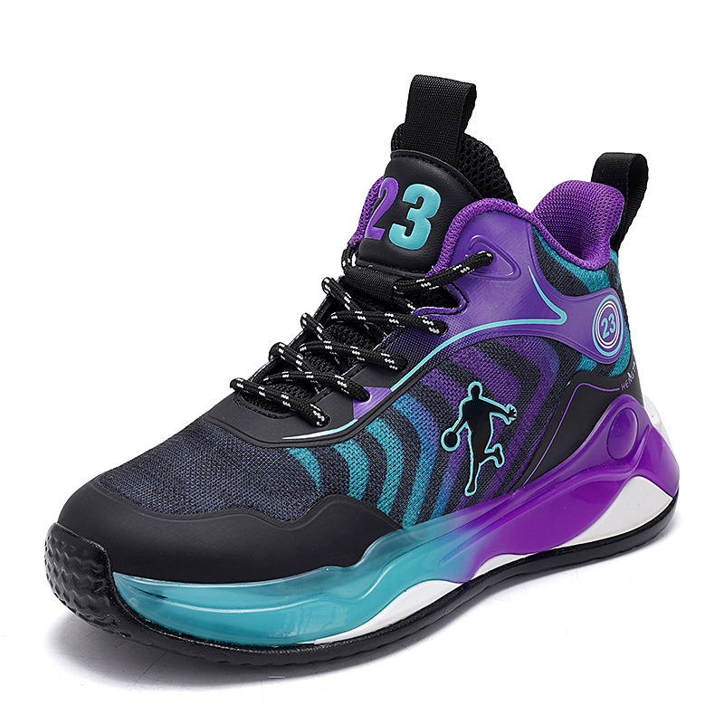 Детские баскетбольные кроссовки с противоскользящей амортизацией, противоударной амортизацией, износостойкие, легкие, с отскоком, среднего размера KUPE, черный/фиолетовый
Детские баскетбольные кроссовки с противоскользящей амортизацией, противоударной амортизацией, износостойкие, легкие, с отскоком, среднего размера KUPE, черный/фиолетовый