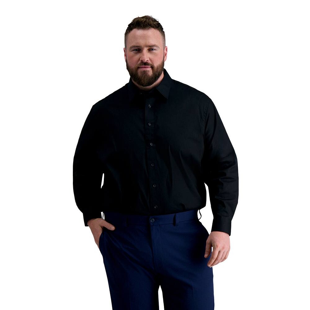 Классическая рубашка Big & Tall Haggar Premium Comfort, устойчивая к морщинам, черный
Классическая рубашка Big & Tall Haggar Premium Comfort, устойчивая к морщинам, черный