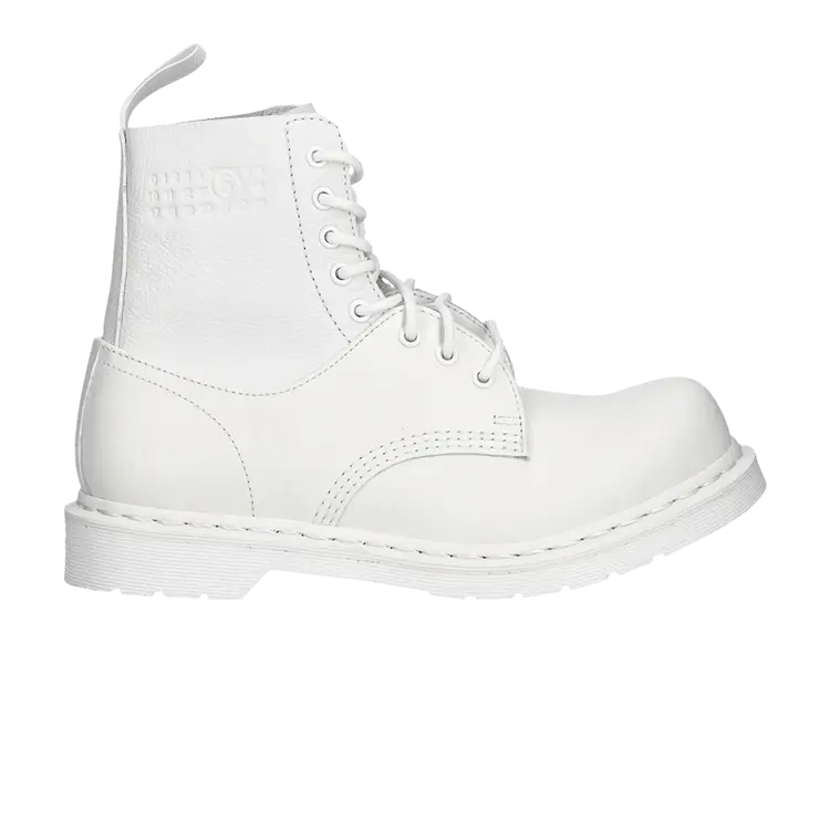 Мужские ботинки Dr. Martens MM6 Maison Margiela x 1460 кожаные, белый
Мужские ботинки Dr. Martens MM6 Maison Margiela x 1460 кожаные, белый