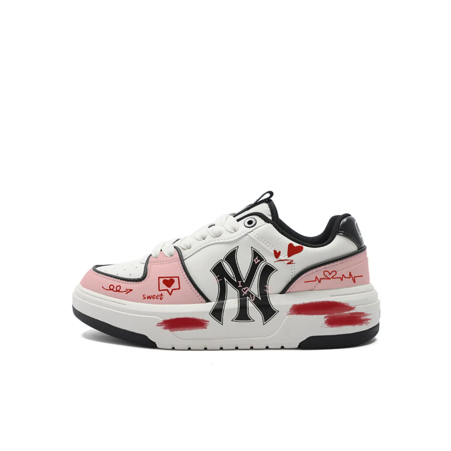 MLB Chunky Liner Non slip легкие низкие кроссовки для скейтбординга Unisex белые розовые
MLB Chunky Liner Non slip легкие низкие кроссовки для скейтбординга Unisex белые розовые